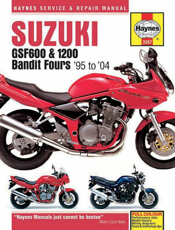 Manual de Haynes Hay Suz Bandit 3367