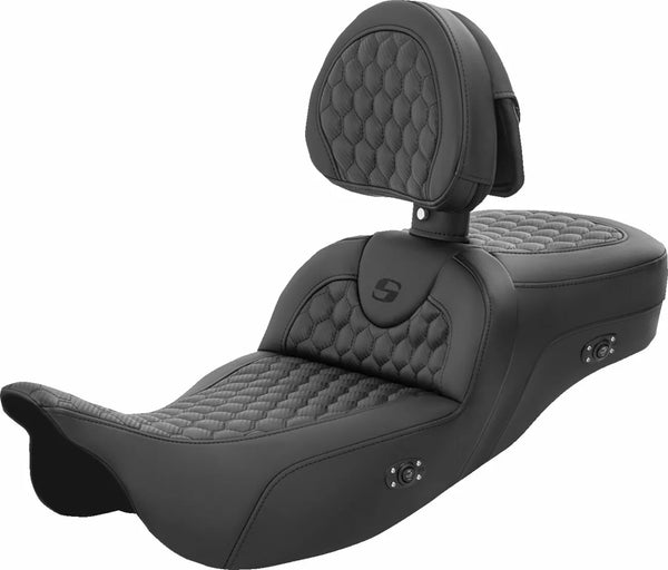 Saddlemen Seat Road Sofa-FLT 08-Up-H 808-07B-190BRHC