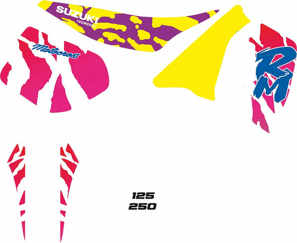 Kit gráfico de Tecnosel OEM Suzuki 92 23V00