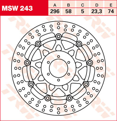 Rotor TRW TRW MSW243 MSW243