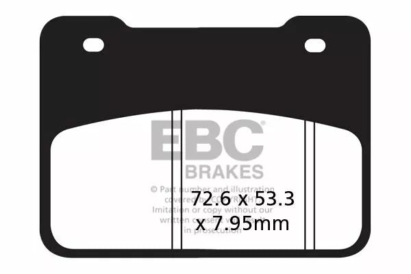 EBC Brake Tad Sfa Org Scooter SFA627