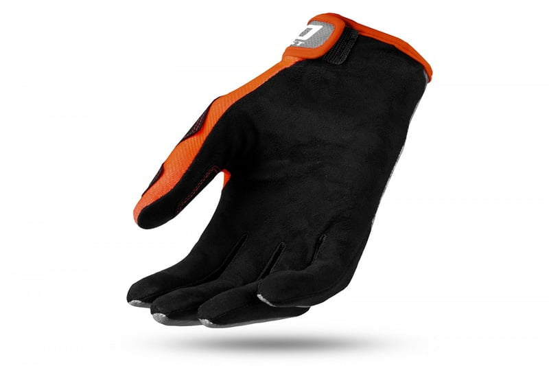 Guantes cruzados ovni kimura gris /naranja