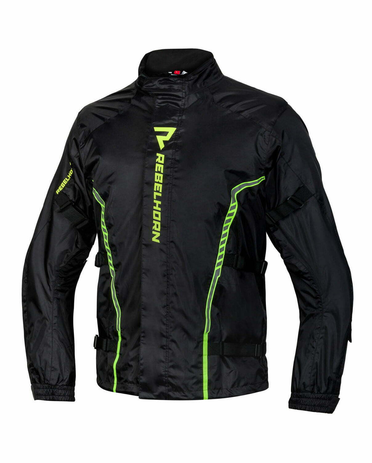 Rebelhorn Rain Jacket Patrol Negro /Gripe