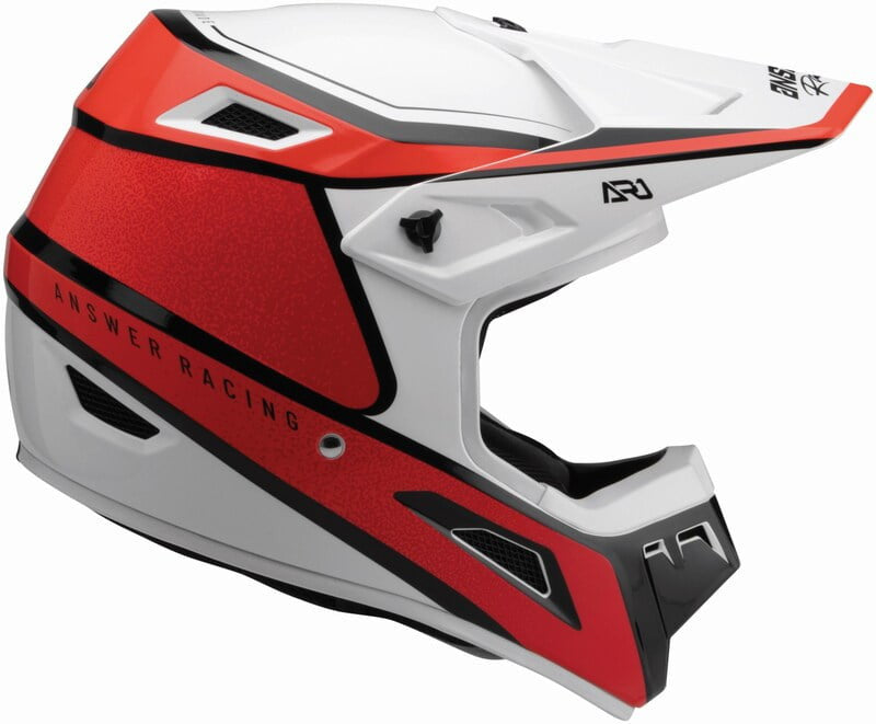 Respuesta Cross MC Casco AR1 Vivd Rojo /Blanco