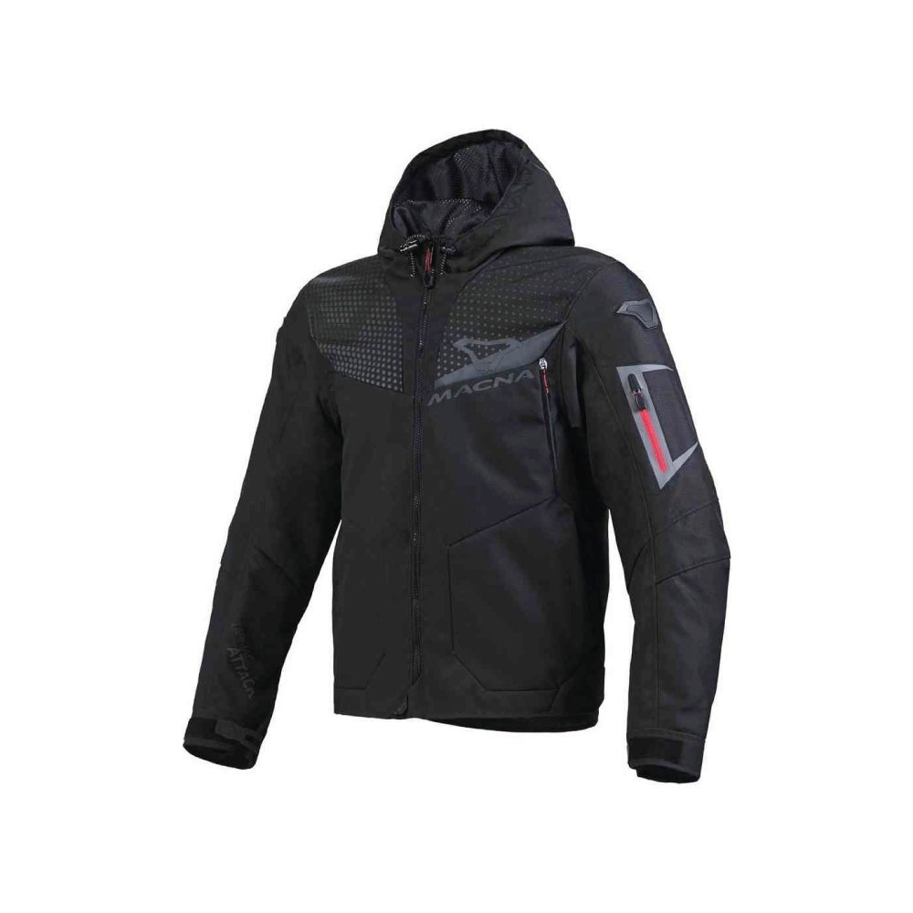 Macna Softshell MC Jacket Imbuz Negro