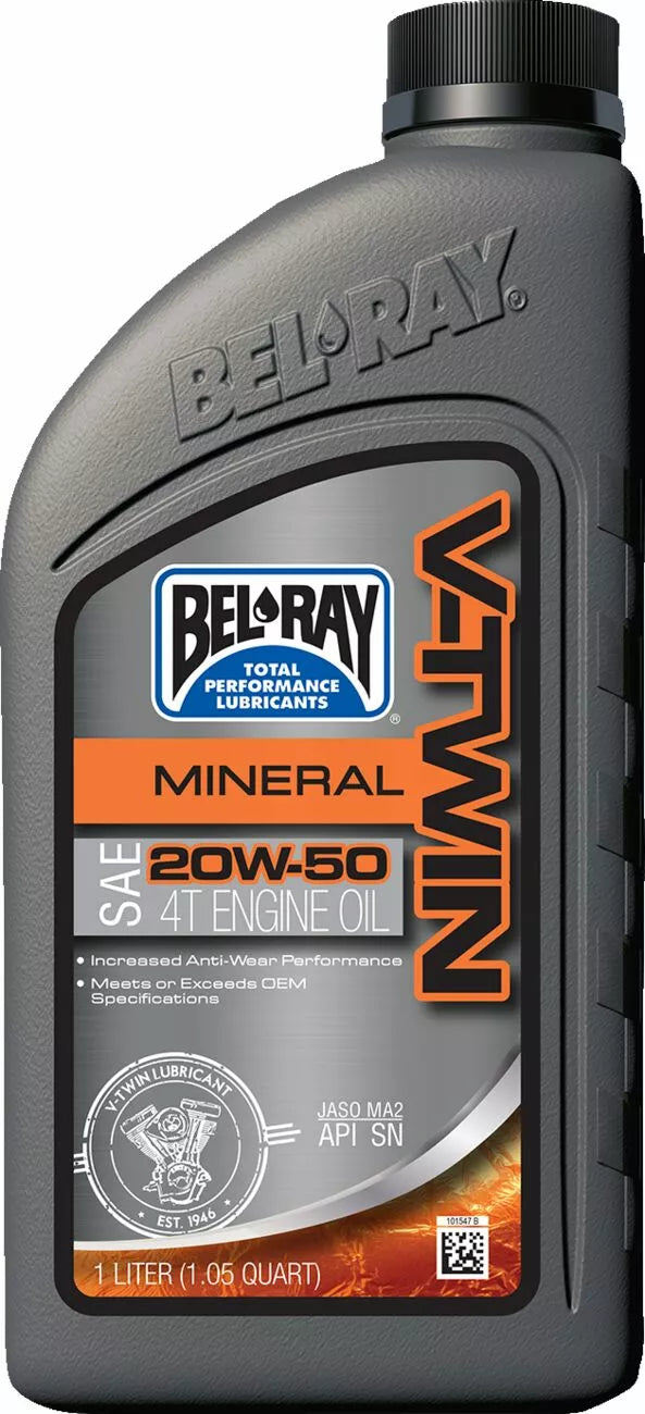 BEL-RAY OIL VTWIN 20W50 1L 96905-BT1