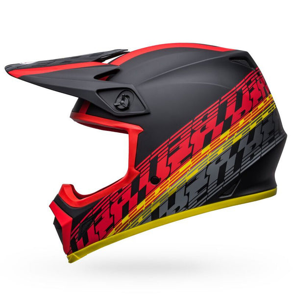 Bell Cross MC Casco MX-9 MIPS NEGRO /RED
