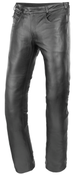 Pantalones de cuero büse damas negros