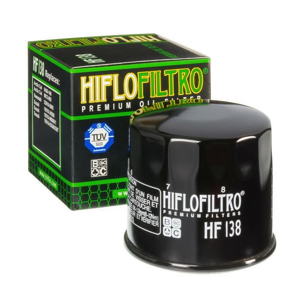 Hiflofiltro Filtro de aceite Black - HF138 HF138
