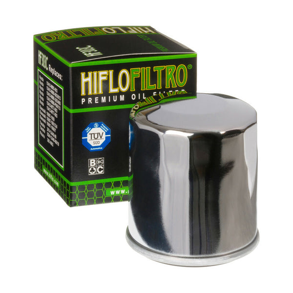 Hiflofiltro Filtro de aceite Chrome - HF303C HF303C