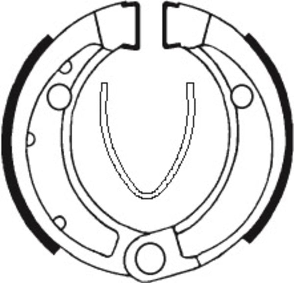 Tecnium ATV Paderas de freno orgánicas - BA048
