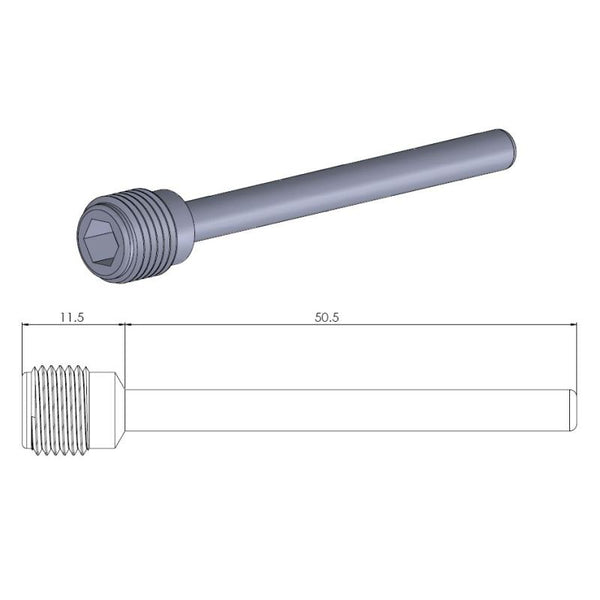 Pin de la pastilla de freno de Moto-Master 213037