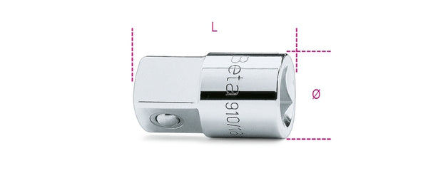 Beta 3/8 '' Femenino y 1/2 '' Adaptador masculino 009100814