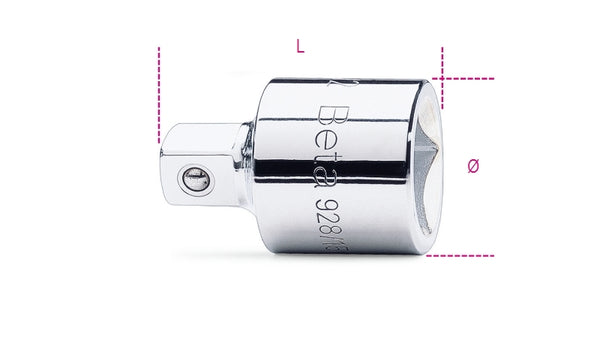 Adaptador masculino beta 3/4 '' femenino y 1/2 '' 009280801