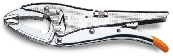 Beta self-watching pliers with long jaws with adjustment screw 010510025