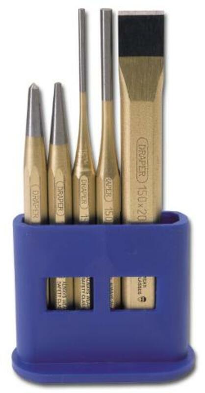 Draper Chisel y Punch Set 5pcs 13042.0