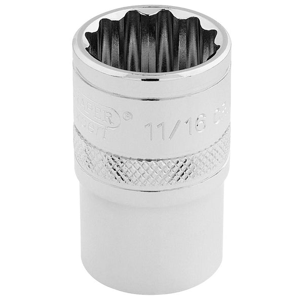 Draper 1/2 '' Drive SoCes 12 puntos 11/16 '' 33644.0