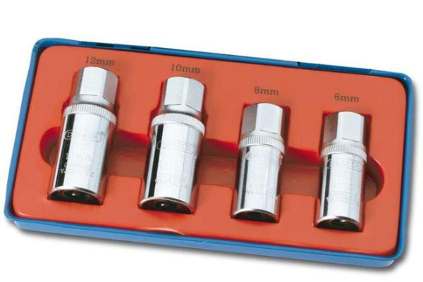 Extractores de pernos draper 6/8/10/12 mm 55641.0