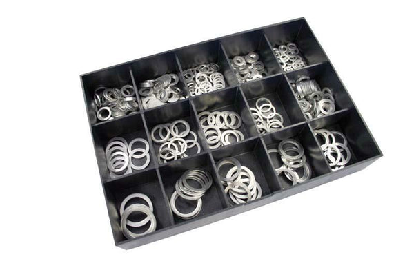 Bihr Aluminum Washers Set 400 Piecesr9999999a