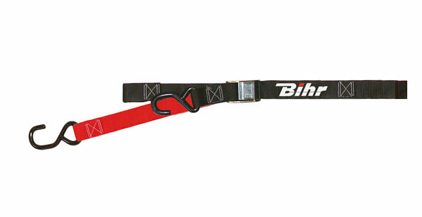 Bihr Bicolor Loop Straps Black/Redl27-031K/R