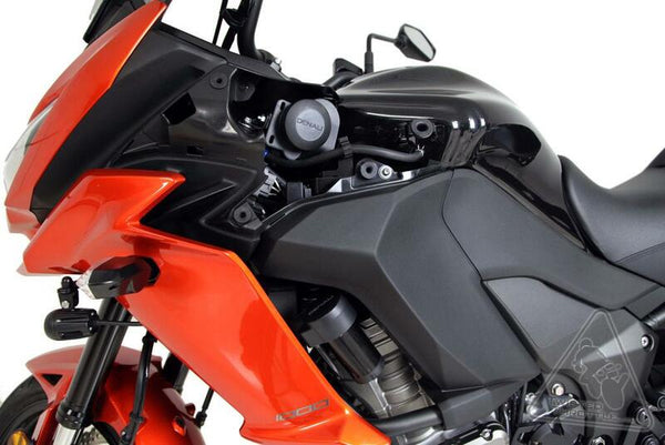 Soporte de bocina de la bomba de sonido Denali para Kawasaki Versys 1000LT - HMT.08.10100