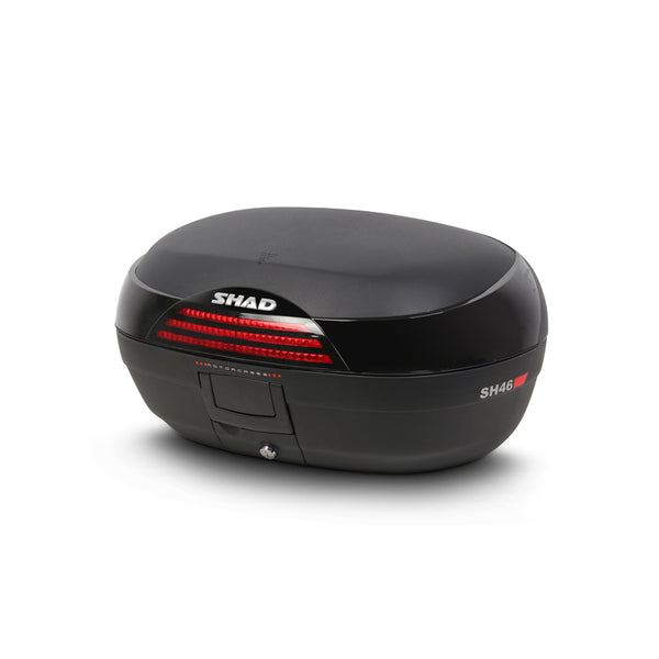 Shad sh46 topbox - robuste 46L con capacidad de doble casco