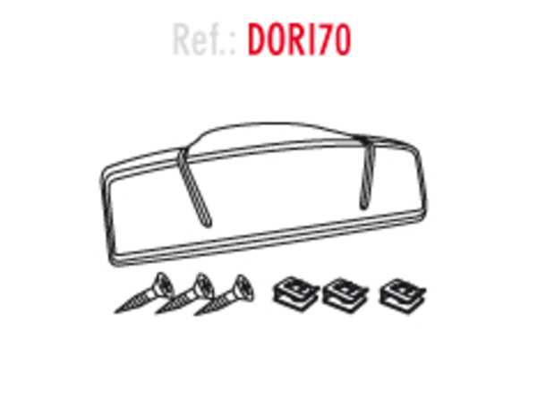 Shad Sh50 Top Case Backrest D0RI70