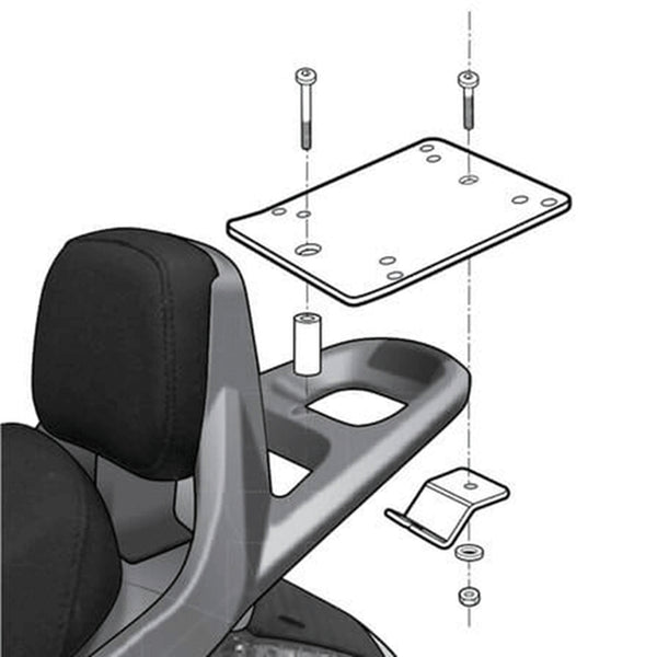 Set de accesorios maestro de sábalo Top - Kymco Koporeg58st