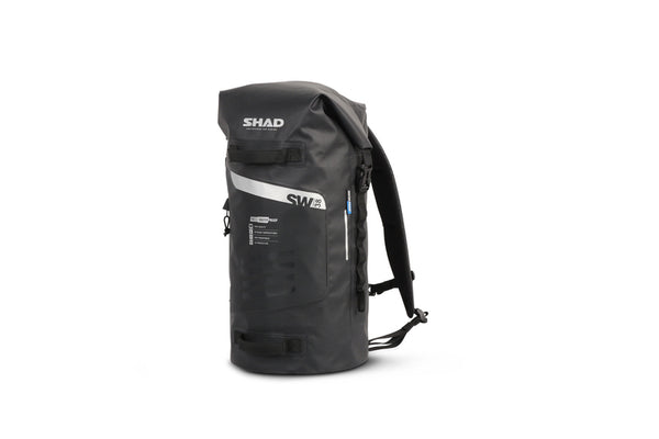 Shad SW38 WATERPROOF REAR BAG BLACK 35L X0SW38