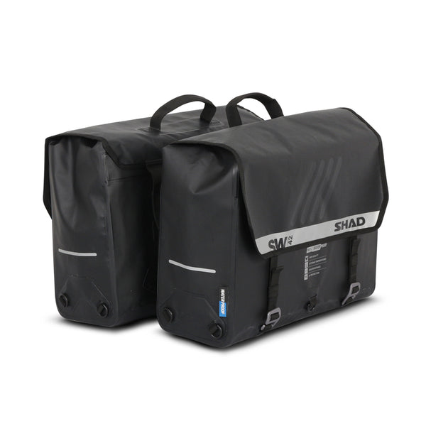 Shad SW42 WATERPROOF SIDE BAG BLACK 2X25L X0SW42