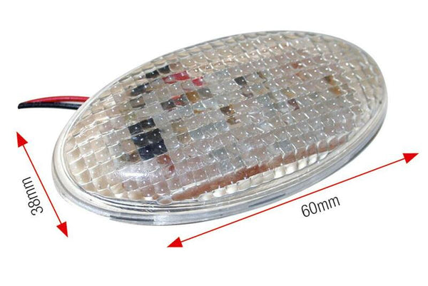 Bihr œil LED blinkers - Size Large | Universal YM-1813LED (PAR)