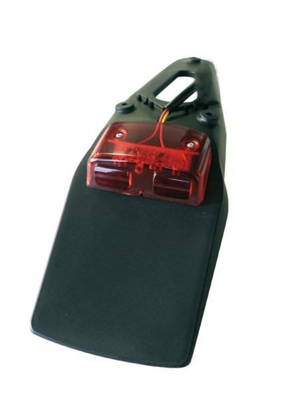 Bihr Reaar Fender Extension Negro con LED-6199