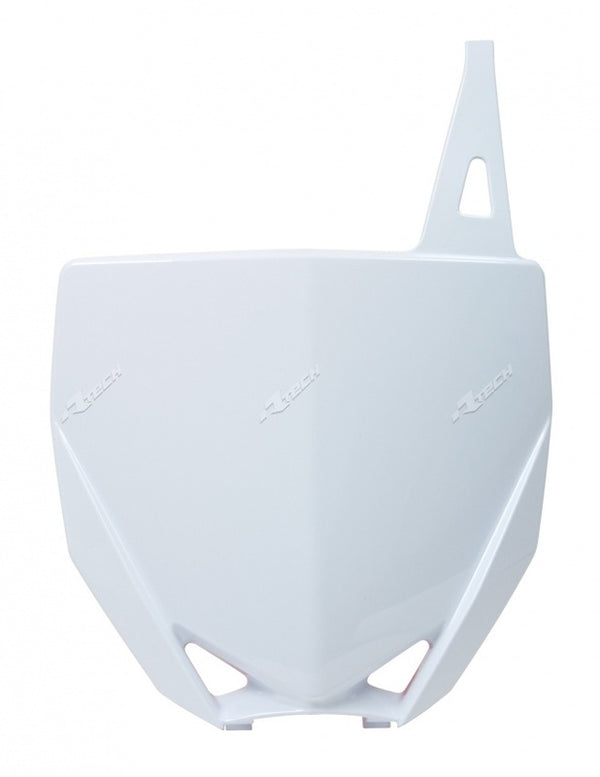 Racetech Front Number Plate White Yamaha YZ85 R-Tbyz0bn1585