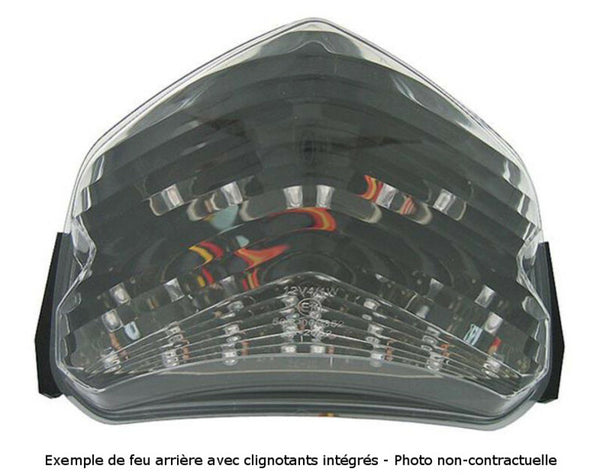 Lámpara trasera LED BIHR con parpadeares integrados-suzuki Bandit 650 /1250-TZS-224-Inter