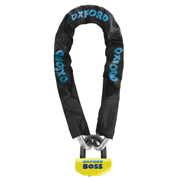 Oxford 16 mm Big Boss+ Lock de cadena - 1.2m x 12 mm
