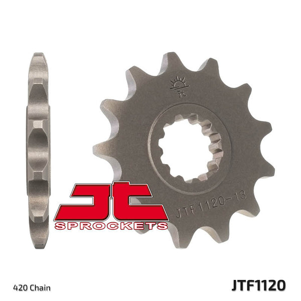 Sprocket delantero estándar de acero de JT Sprock 1120 - 420 JTF1120.13