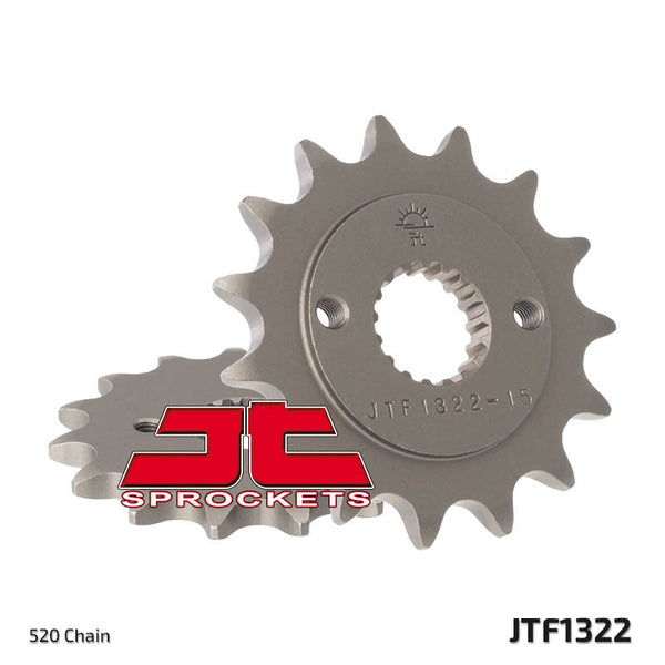 Sprocket delantero estándar de acero de JT Sprock 1322 - 520 JTF1322.14