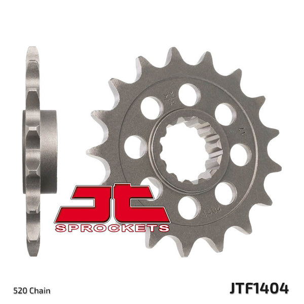 JT SPROCK's Steel Standard Sprocket 1404 - 520 JTF1404.17