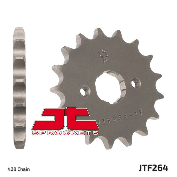 Sprocket delantero estándar de acero de JT Sprock 264 - 428 JTF264.15