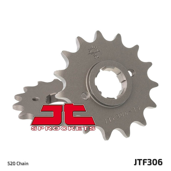 Sprocket delantero estándar de acero de JT Sprock 306 - 520 JTF306.15