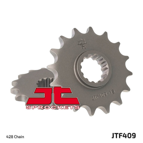 Sprocket delantero estándar de acero de JT Sprock 409 - 428 JTF409.14