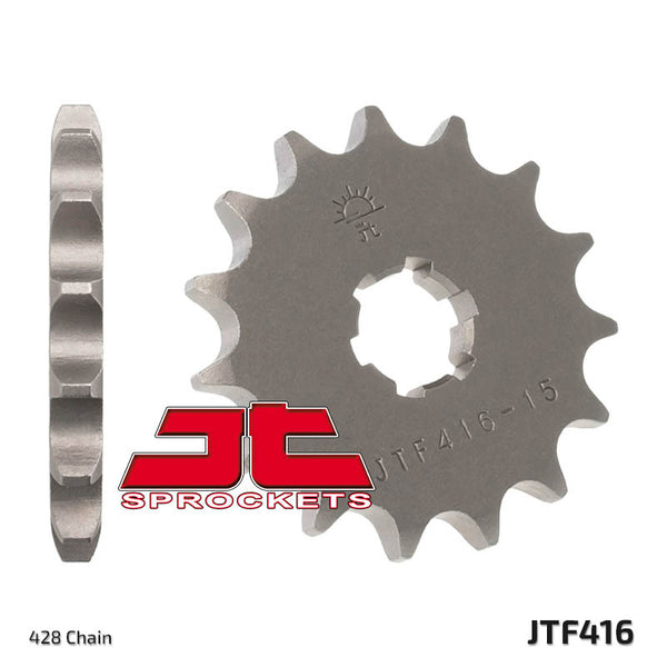 Sprocket delantero estándar de acero de JT Sprock 416 - 428 JTF416.14