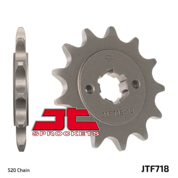 Sprocket delantero estándar de acero de JT Sprock 718 - 520 JTF718.12