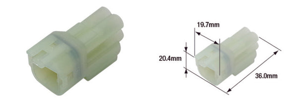 Tourmax Waterproof female connector 090 (FRSH)-4-pole-ETP-107