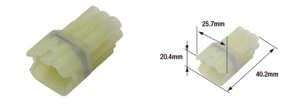 Tourmax impermeable conector femenino 090 (FRSH) -6-pole-ETP-109