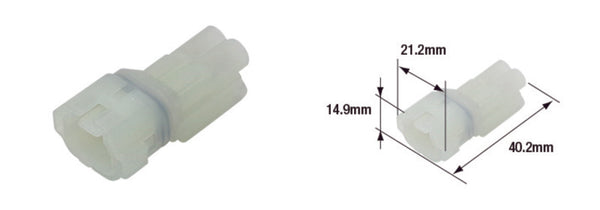 Tourmax impermeable conector femenino 090 (FRSH) -2-pole-ETP-44