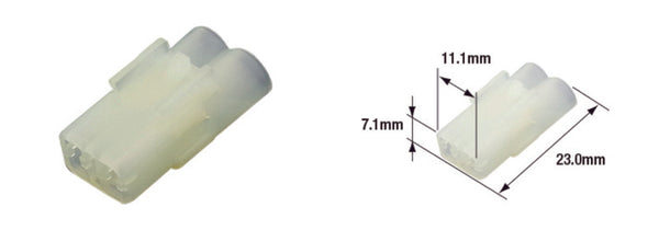 Tourmax waterproof male connector 090 (FRSH)-2-pole-ETP-45