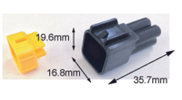 Tourmax Connector masculino impermeable 090 (FRW) -4-Pole-ETP-59
