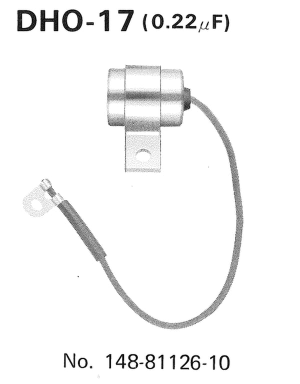 Condensador de Tourmax Yamaha DHO-17