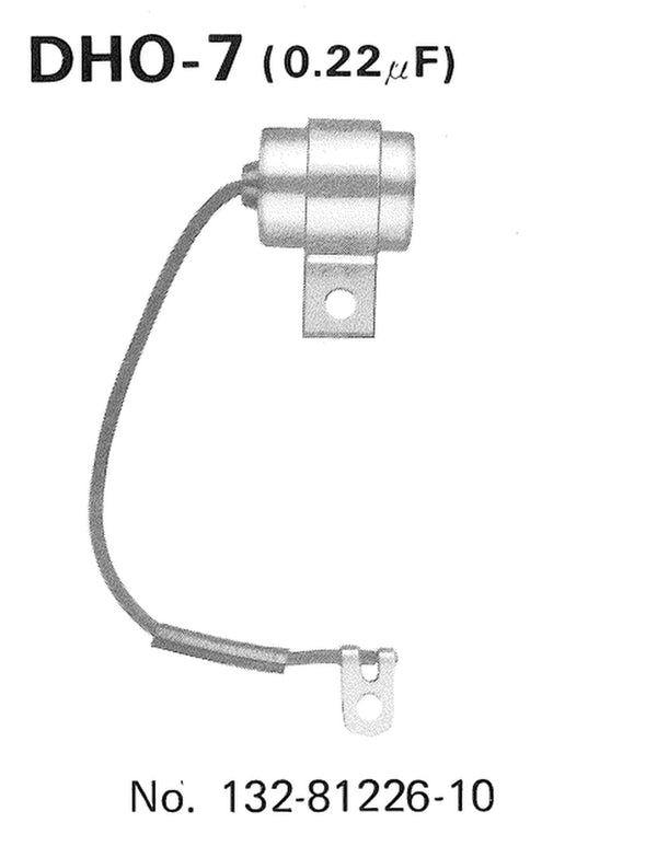 Condensador de tourmax Yamaha DHO-7